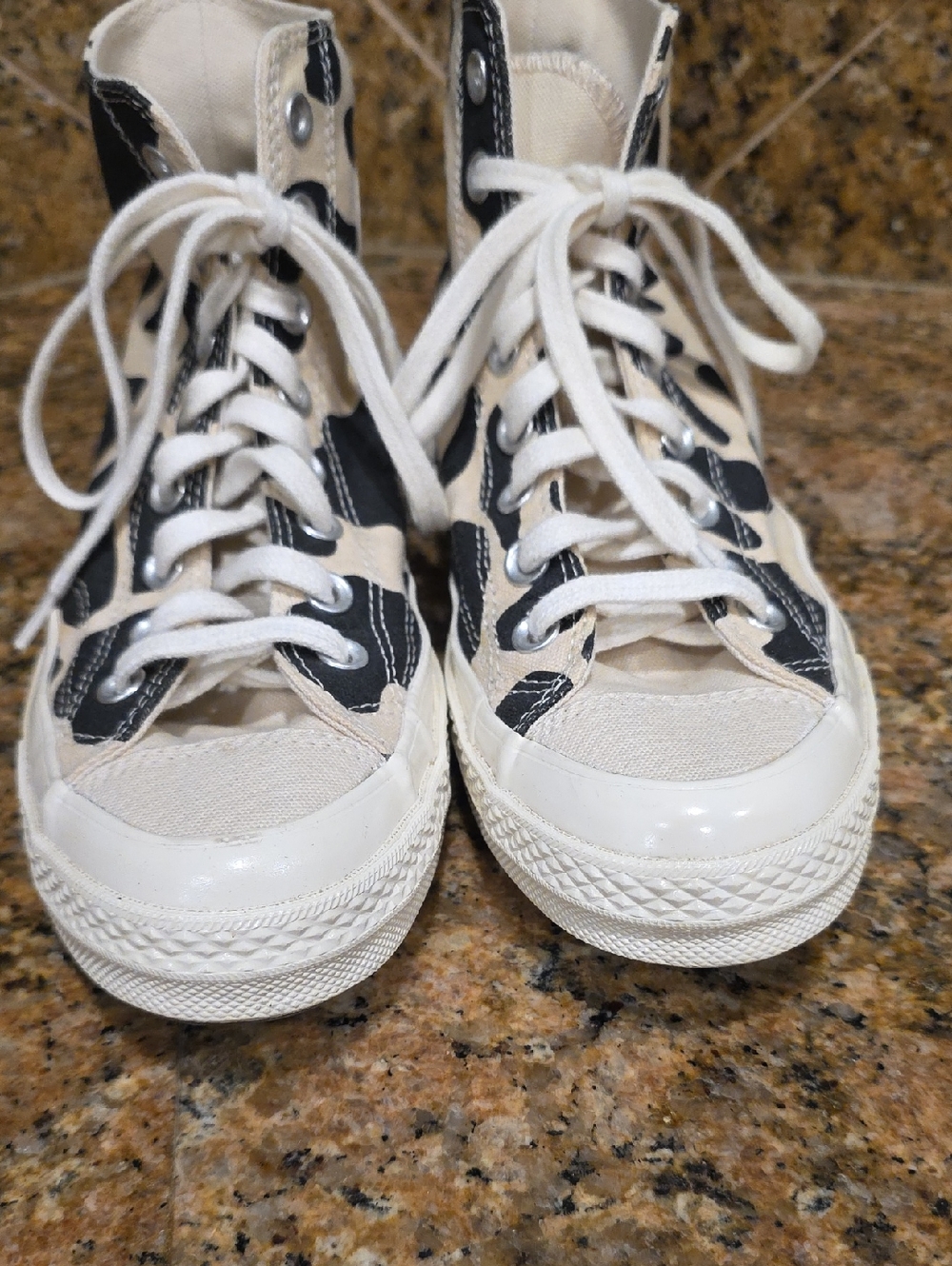 Converse Chuck Taylor All Star 70 Hi Cow Print - M7/W9 - Picture 6 of 11